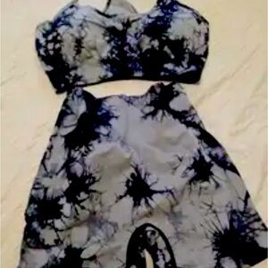 Workout outfit two piece